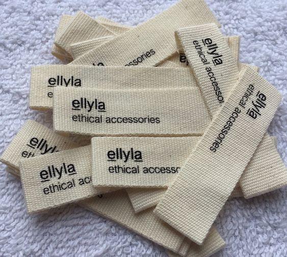 COTTON PRINTED LABEL 5 